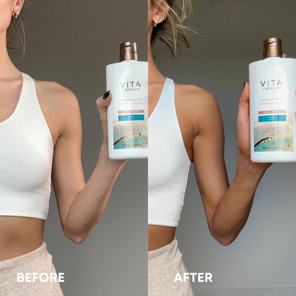 Tinted tanning Mousse