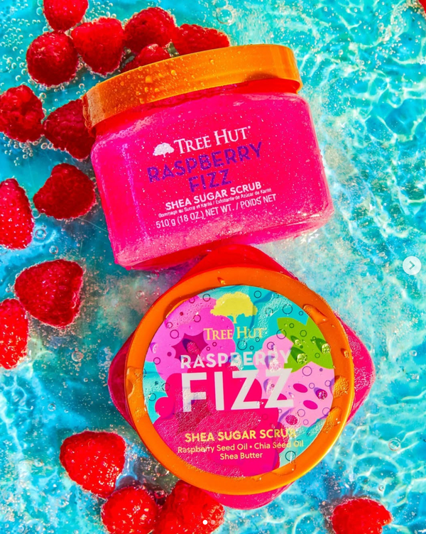 Tree Hut Shea Sugar Scrub Raspberry Fizz