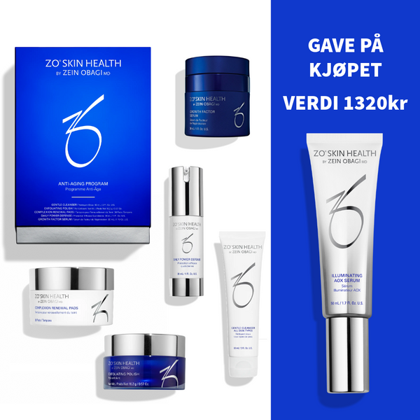 Anti aging program  FÅ AOX ILLUMINATING SERUM I GAVE (verdi: 1320kr)