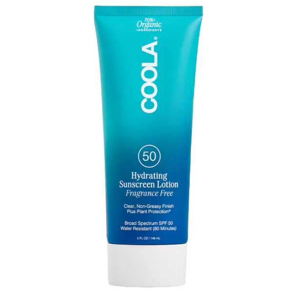 COOLA Classic Body Sunscreen spf 50. Fragrancee-Free